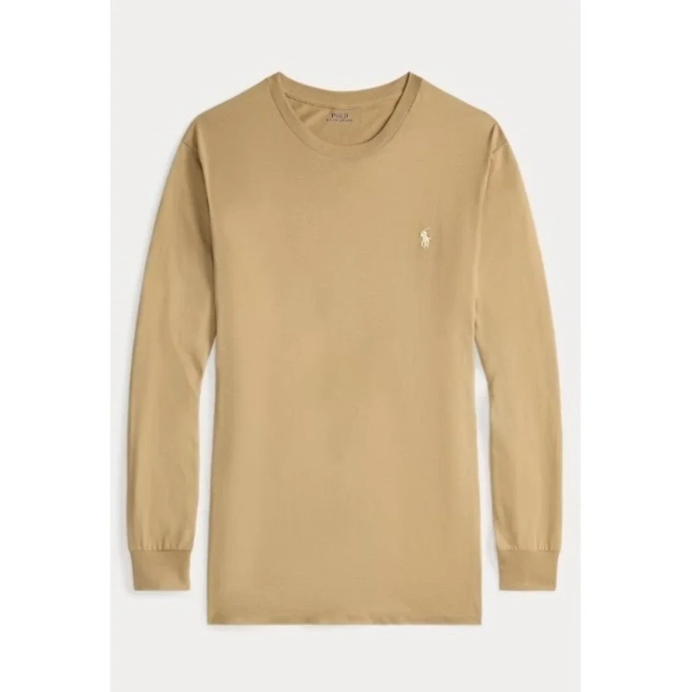 Polo Ralph Lauren SZ 5X BIG Mens‎ L/S T-Shirt~Tan~NWT